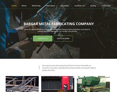 bargar metal fabricating company|THE BARGAR METAL FABRICATING COMPANY .